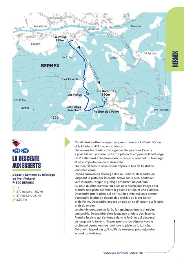 Fiche descriptive La descente aux Esserts - Agencephoto Urop