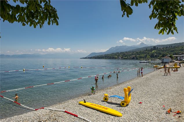 Plage municipale Amphion-Publier - Yvan Tisseyre