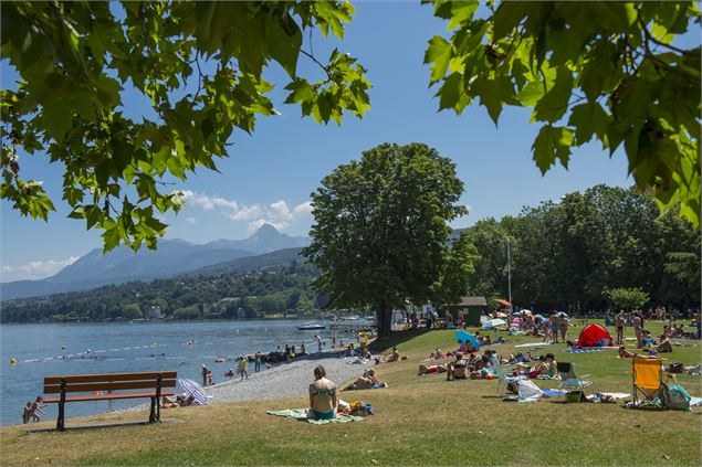 Plage municipale Amphion-Publier - Yvan Tisseyre