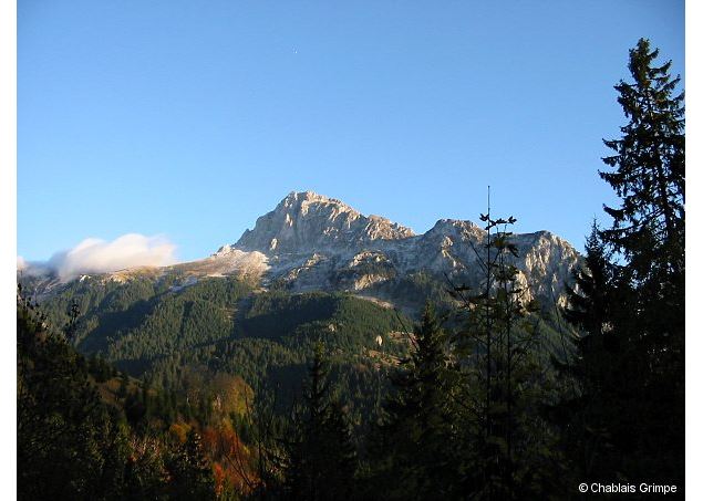 Paroi rocheuse - Chablais Grimpe