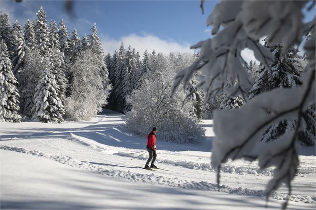 Ski nordique sur le site de La Praille - HBT-Jérôme Pruniaux