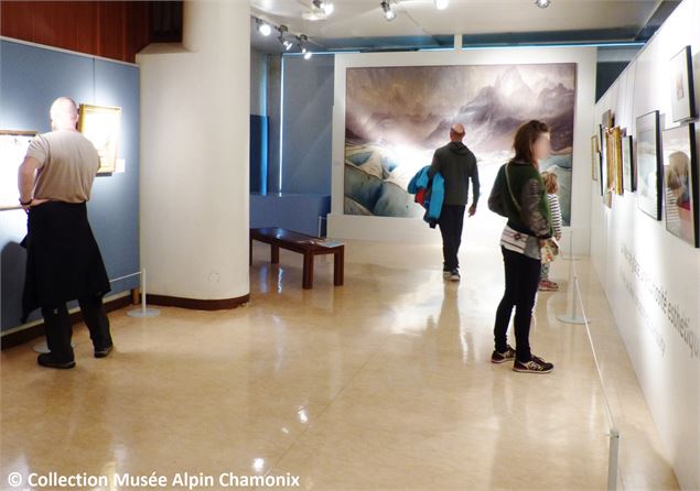 Musée Alpin Chamonix - salle mer de glace - © Collection Musée Alpin de Chamonix