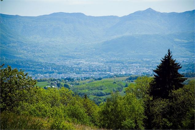 Col du Crucifix - vue - Ville de La Motte Servolex