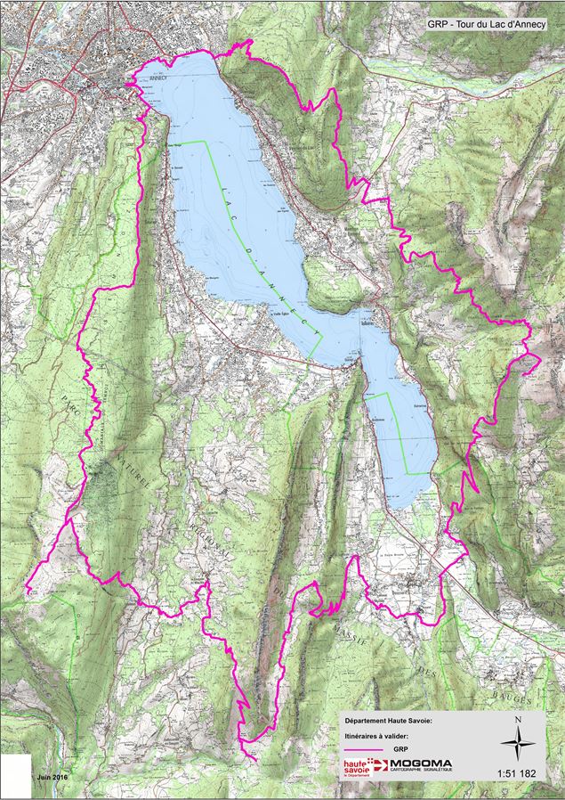 Carte générale - Conseil départemental 74