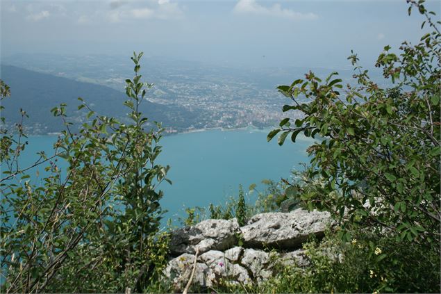 Vue sur le lac  annecy depuis le Mont Veyrier - B FEL