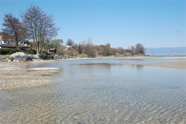 Accès du village à la plage - P. Thiriet