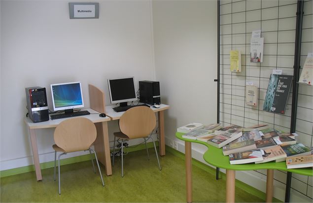 Espace multimédia - Bibliothèque de Thoiry