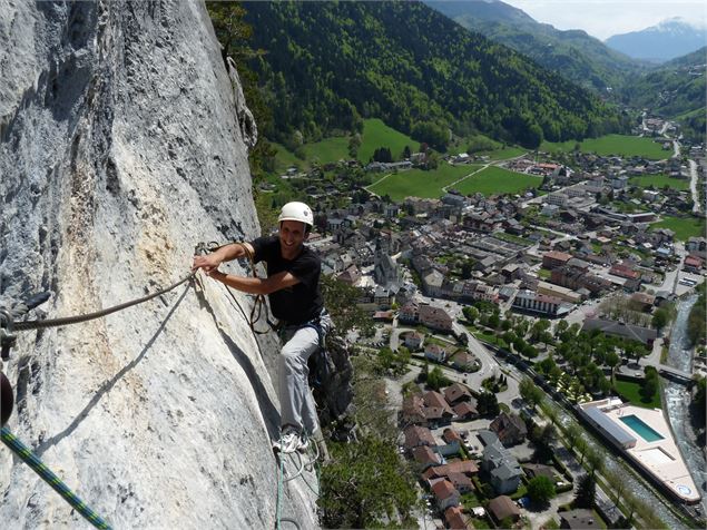 Vue depuis la via ferrata - Office de tourisme Thônes Val-Sulens