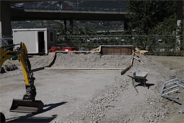 Construction du Skatepark - Flow'Riddes