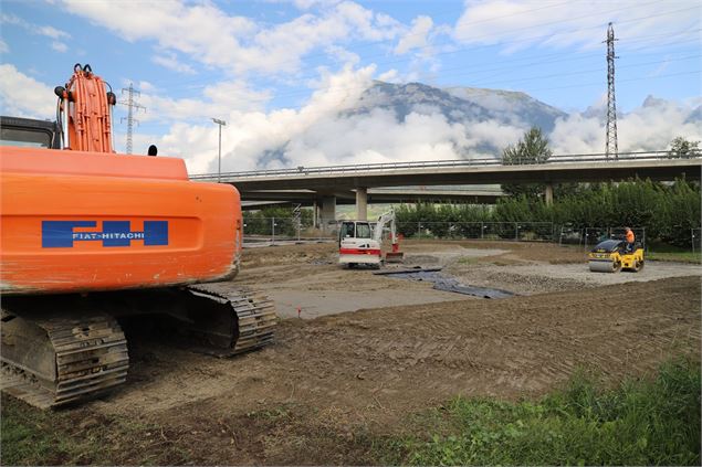 Construction du Skatepark - Flow'Riddes