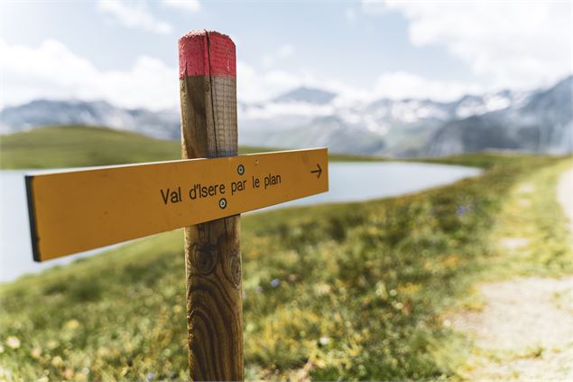 le plan lac - Val d'Isère Téléphériques / Maxime Bouclier