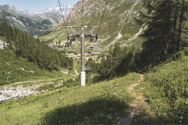 telesiege L - Val d'Isère Téléphériques / Maxime Bouclier