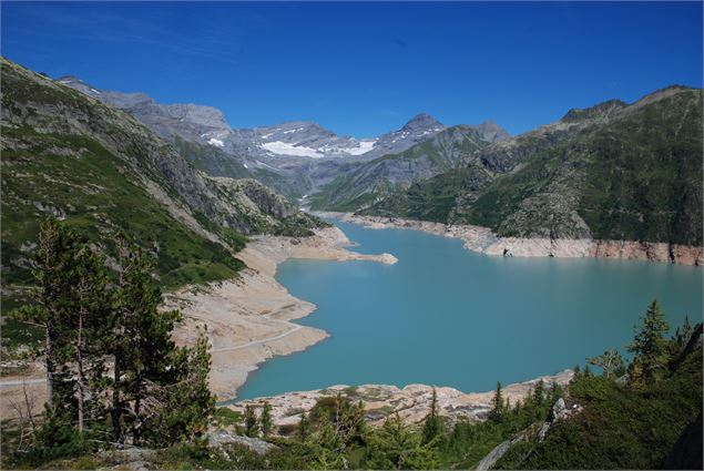 Lac du barrage d'Emosson - OT Vallorcine