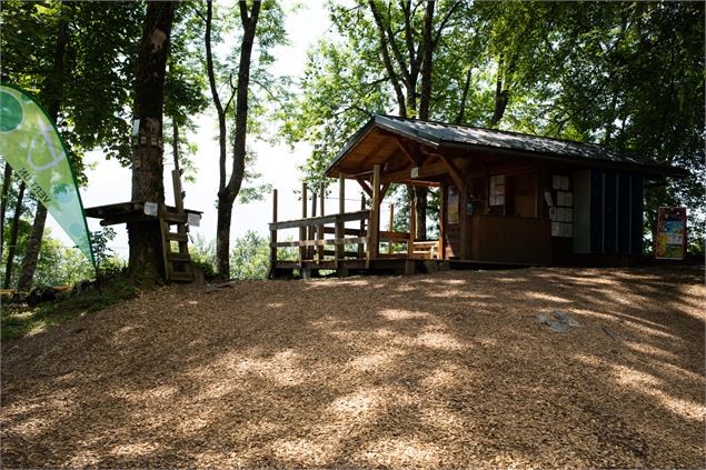 Cabane de départ - Fort de Tamié