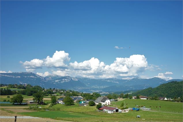 vue sur les Bauges - D Gourbin - Chambéry métropole