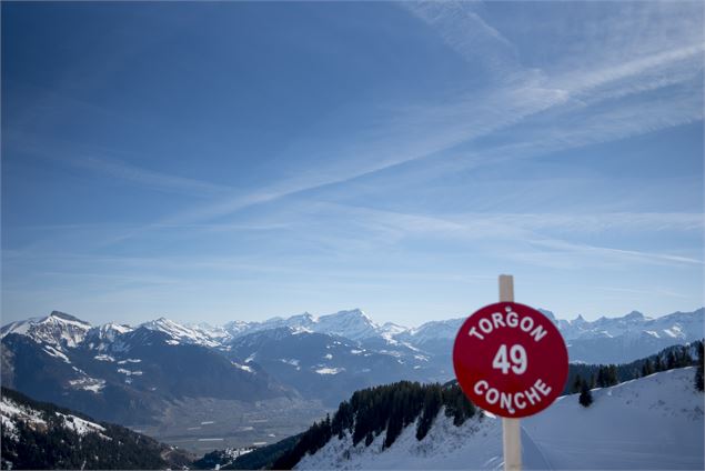 Torgon, vue sur les montagnes voisines - Cyril Entzmann