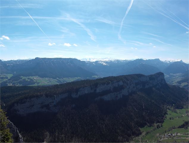 Vue depuis la Pointe de la Cochette - E. Janin