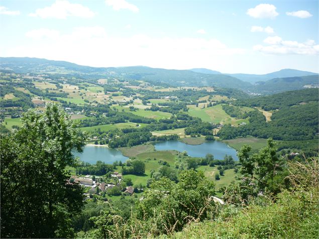 Vue depuis le belvédère de Monthoux - Nadine Chevelard