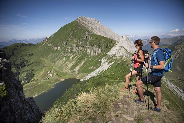 Tour du Roc des Tours et Lac de Lessy randonnée au Grand-Bornand - T.Vattard - Le Grand-Bornand tour