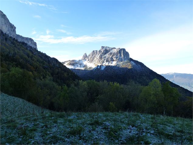 Dents de Lanfon depuis Rochette - photo sous licence Creative Commons BY-NC-ND 3.0 : https://creativ