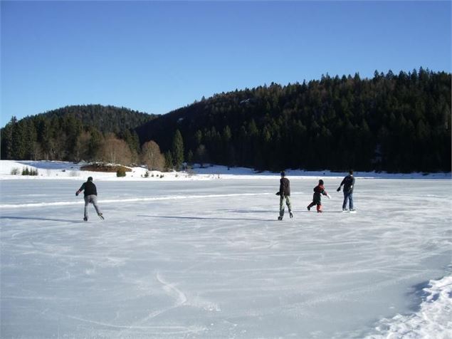 Patinoire naturelle - Pascale Godet