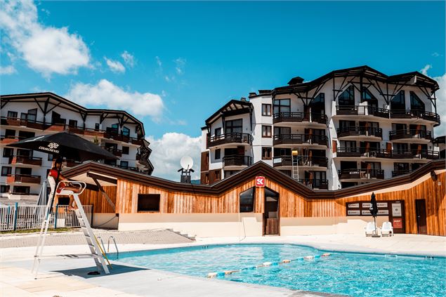 Piscine de la tania - Courchevel Tourisme