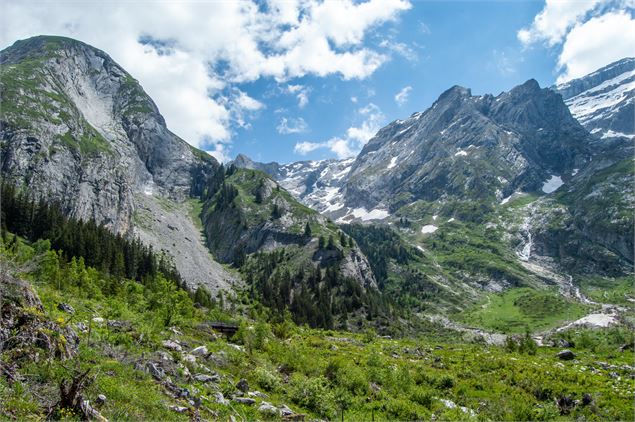 Vue sur les montagnes depuis le cirque de l’Arcelin - Marina Kokkelink