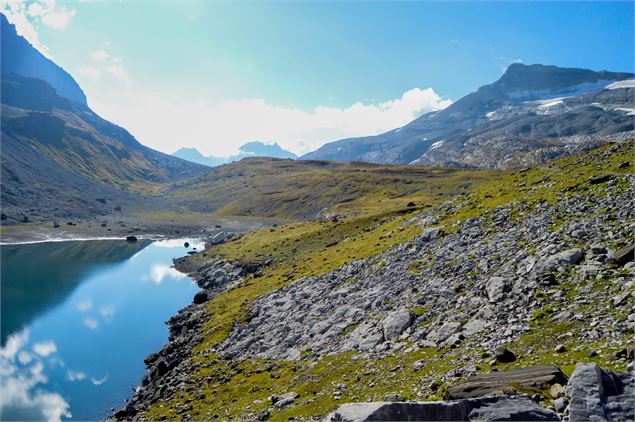 Le lac Long au pied de la Grande Casse - Marina Kokkelink