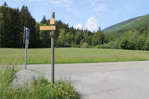 Boucle VTT de Lescheraines - Cascade du Pissieu