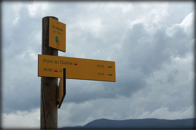 Boucle Prérouge - Pont du diable - école de VTT La Féclaz - Massif des Bauges