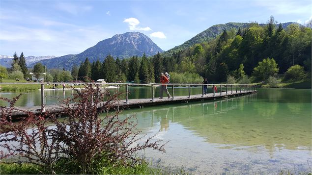 Ponton baignage - OT  Le Châtelard