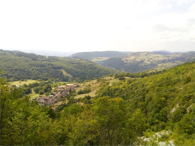 Vue sur le Bugey depuis la carrière de Cerin - Conservatoire d’Espaces Naturels Rhône-Alpes – antenn