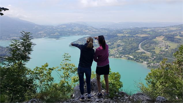 Les balcons du lac d'Aiguebelette - SMB - Martelet