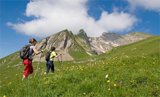 Randonnée au Col Ratti - Yvan Tisseyre / OT Vallée d'Aulps