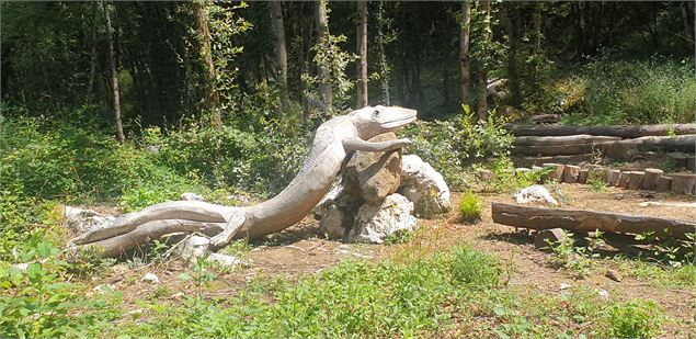 lézard - Challes les Eaux