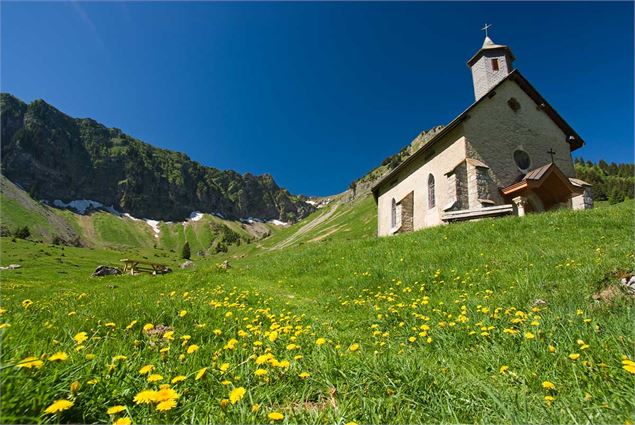 Combe et chapelle de Graydon - Yvan Tisseyre/OT Vallée d'Aulps