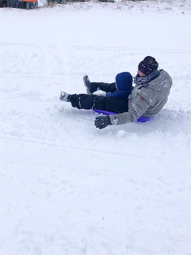 Piste de luge - Charles Savouret