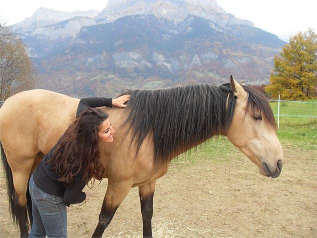 Centre d'équitation naturelle - Cheval des Cimes - Eugénie PIBIS