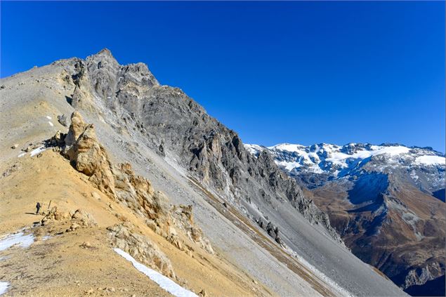 La roche jaune du  col du Soufre - Bernard Vion