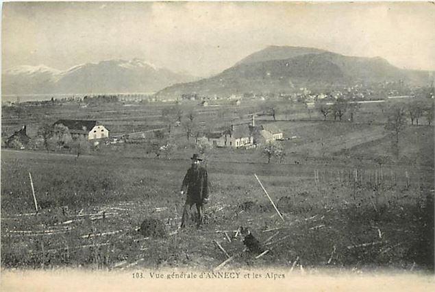 Ferme de l'Abbaye Annecy-le Vieux carte - Ville d'Annecy