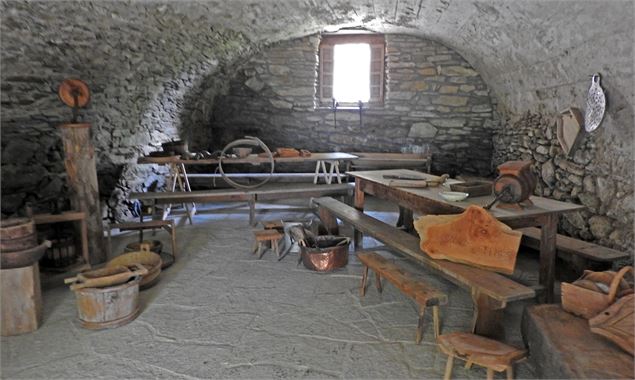 Intérieur Chalet du Tour - OT Porte de Maurienne