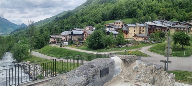 Depuis le pont romain - Cœur de Tarentaise Tourisme