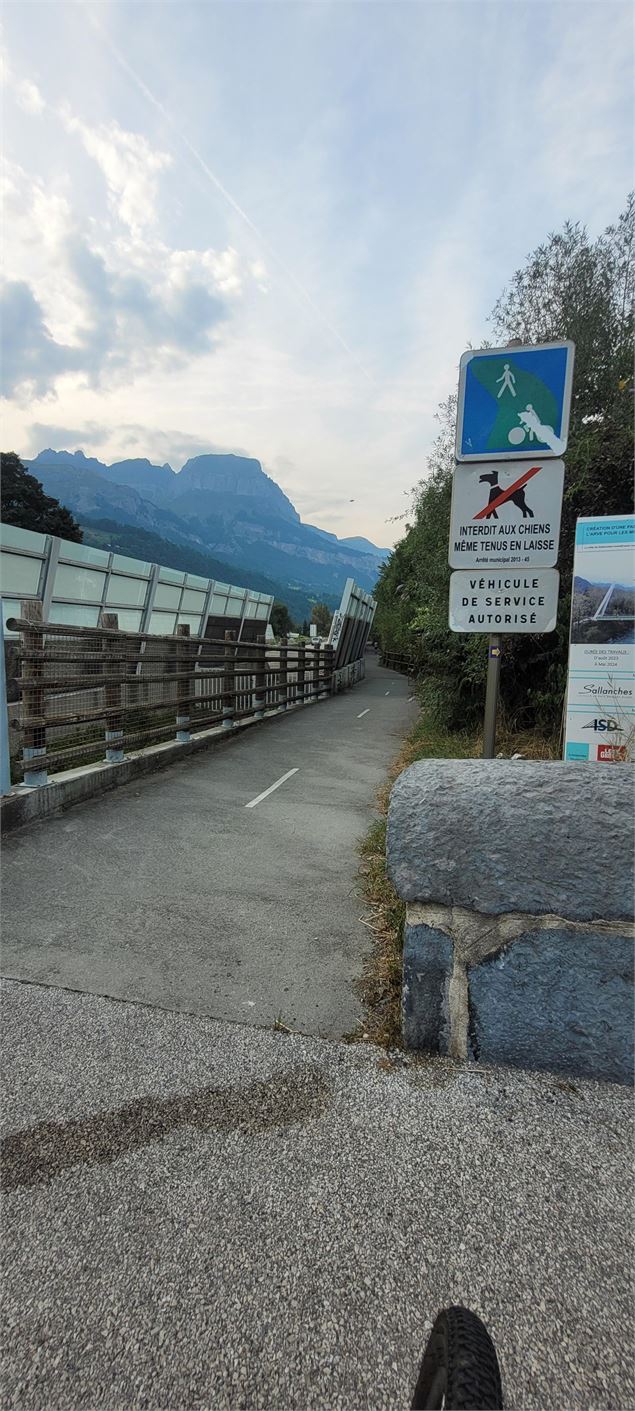 véloroute Chamonix Léman - secteur Sallanches - Véronique Lorenzi