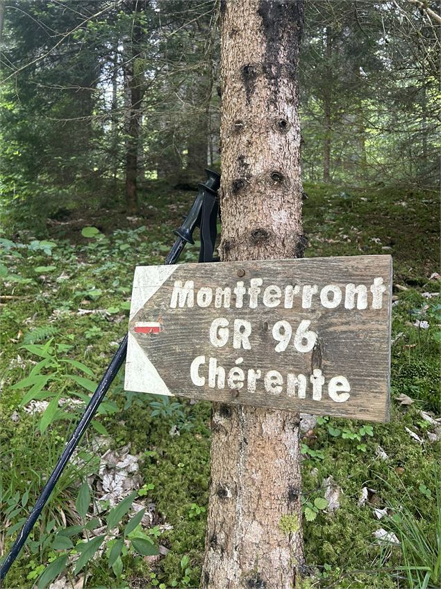 Sentier du GR96 - CAMT