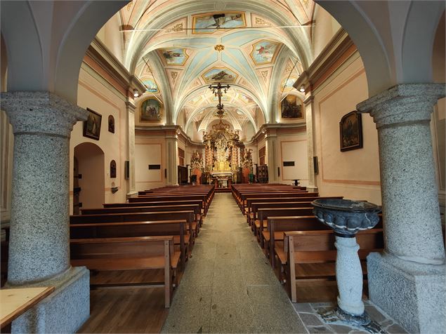 Intérieur église - OT Flumet/St Nicolas