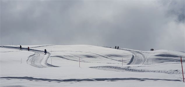 Itinéraires nordiques Les Fours - La Plagne Vallée