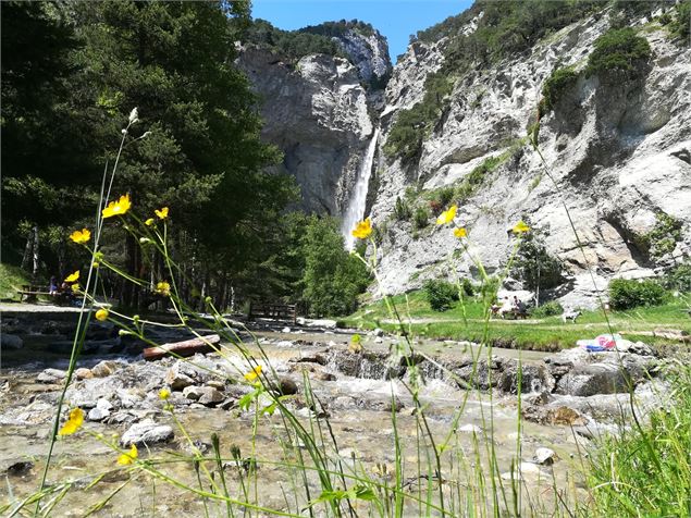 Cascade Saint Benoit à Avrieux - Mairie d'Avrieux