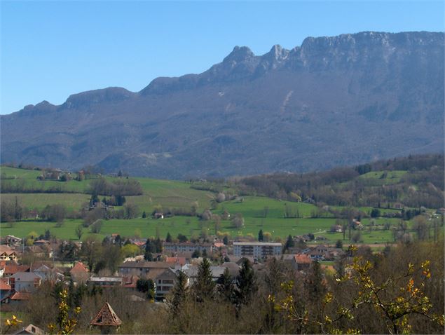 Vue depuis la liaison Yenne-Massignieu-de-Rives - Henri De Caevel