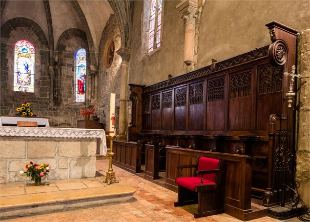 Stalles de l'église classée - Henri De Caevel