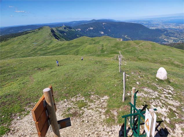 Vue depuis le Colomby de Gex - ©OTpaysdegex